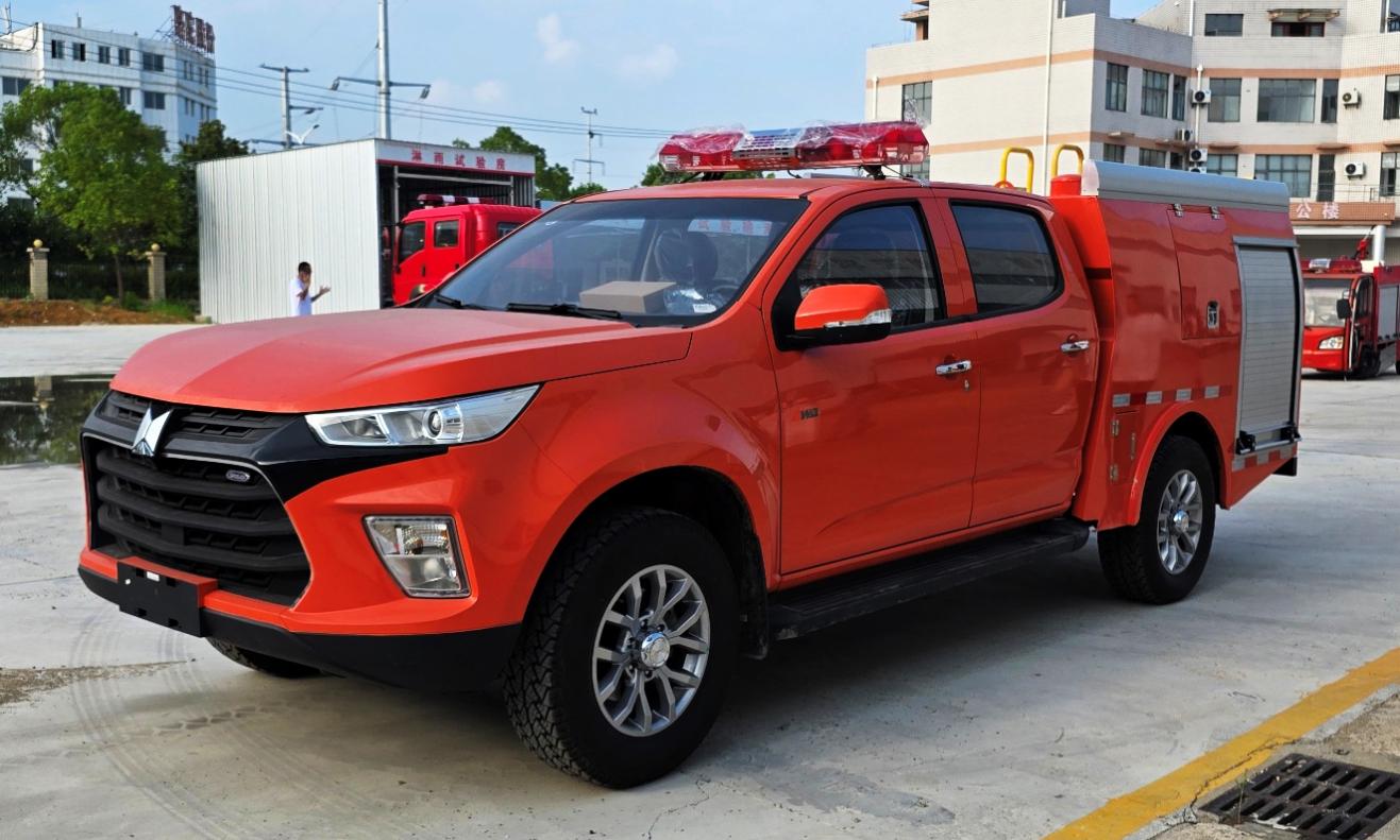 ​庆铃皮卡双排远程供排水抢险车